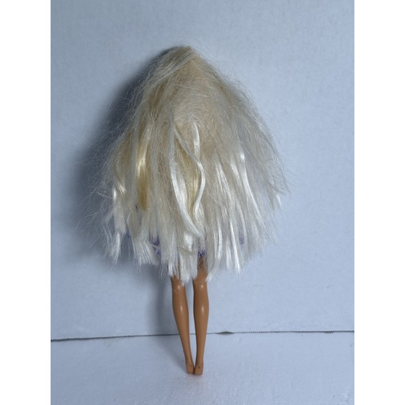 Mattel Late 90's Early 2000's Barbie Doll, Blonde Hair Purple dress - Picture 4 of 4